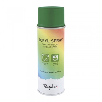 Akrylový sprej, 200ml - tm.zelený